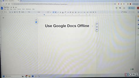 how to use google docs offline on pc