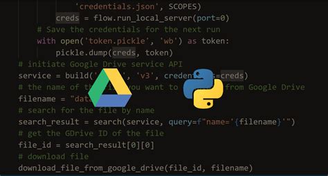 how to use google drive api in python