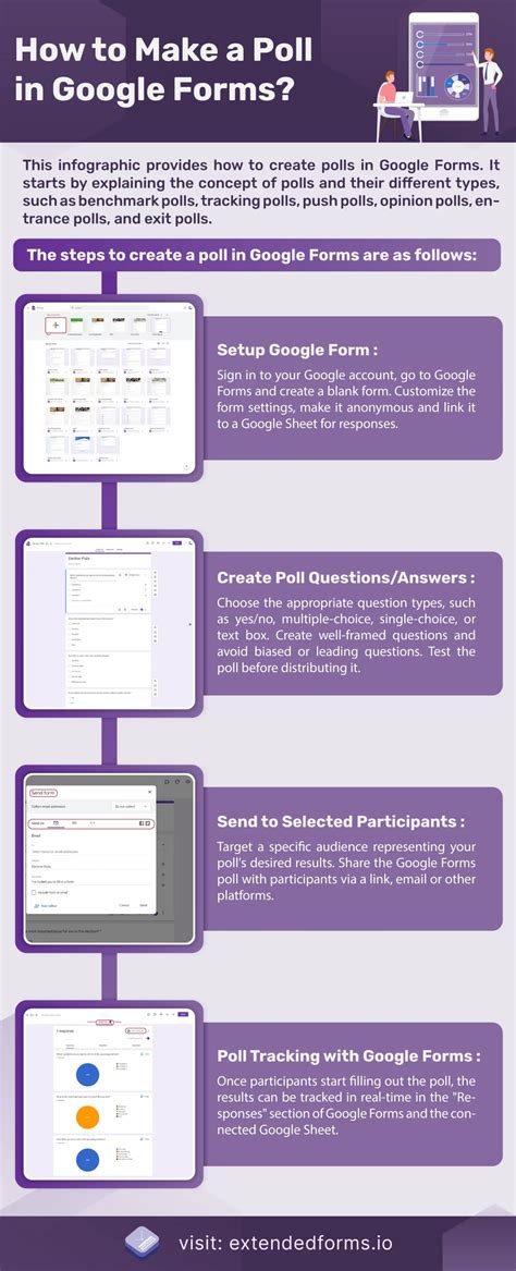 how to use google forms for polling