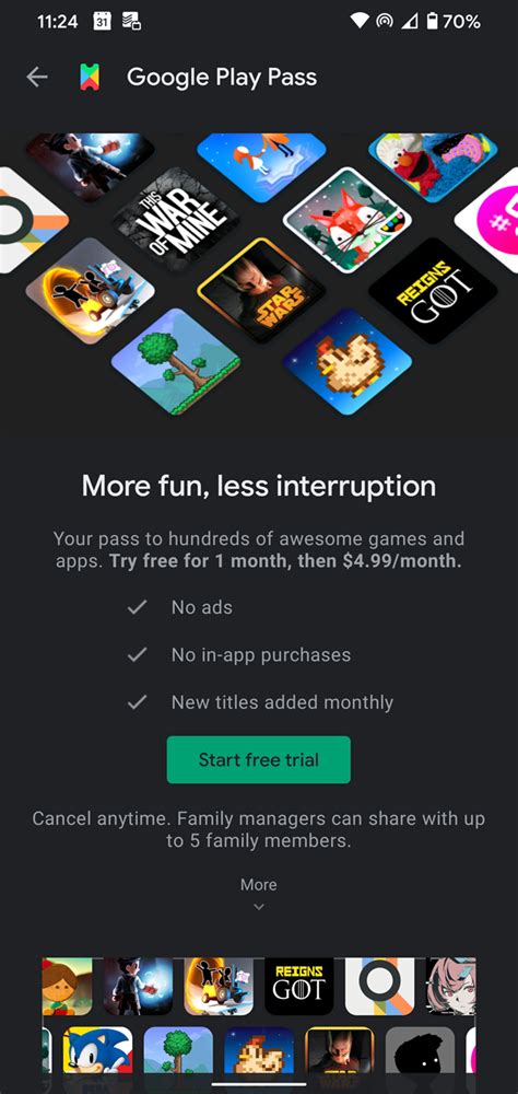 how to use google play pass