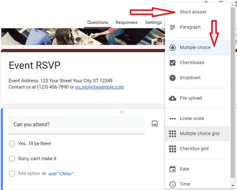 how to use google sheets for rsvp