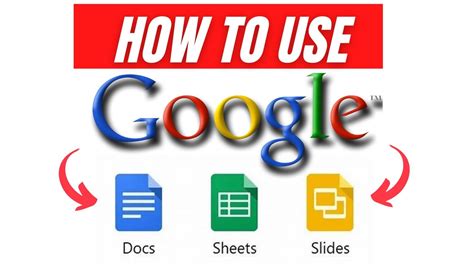 how to use google suite