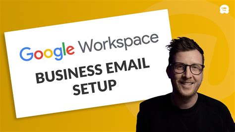 how to use google workspace for business email