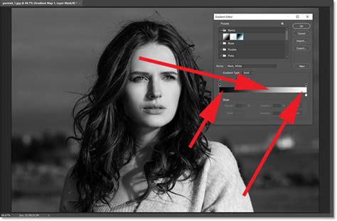 how to use gradient map in photoshop
