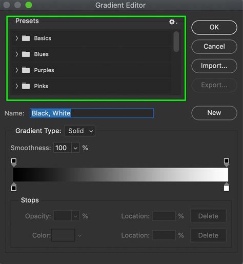 how to use gradient tool in photoshop 2020