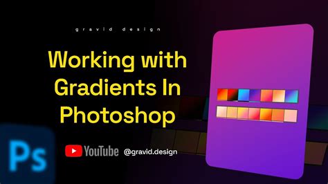 how to use gradient tool in photoshop 2025
