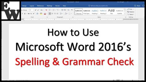 how to use grammar check in microsoft word