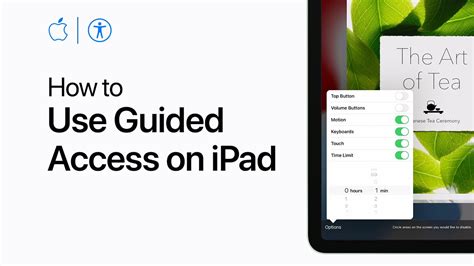 how to use guided access on youtube