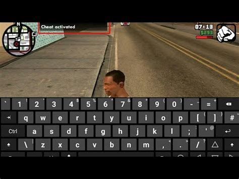 how to use hacker's keyboard in gta san andreas