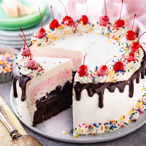 how to use ice cream to make cake