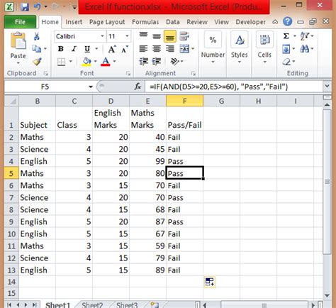 how to use if function for 4 conditions