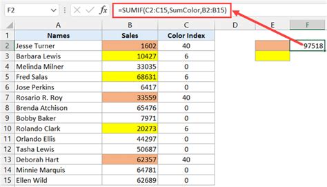 how to use if function in excel to color cell