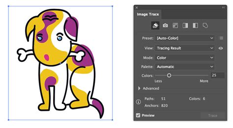 how to use image trace feature in illustrator