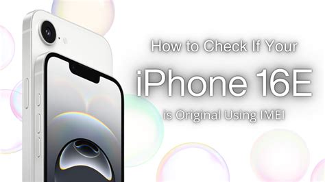 how to use imei to check original iphone