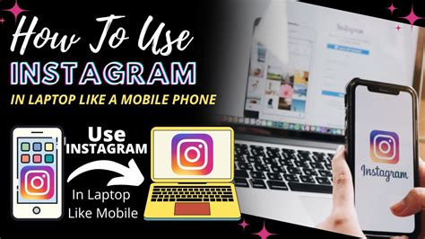 how to use instagram phone on pc