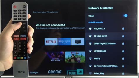 how to use internet on android tv