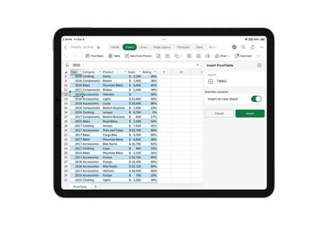 how to use ipad keyboard in excel