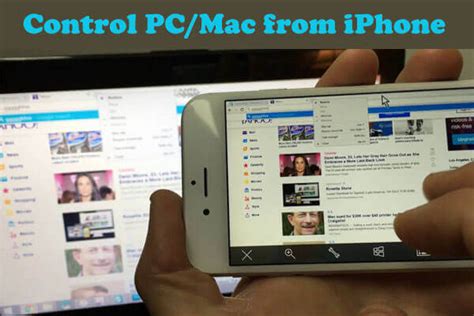 how to use iphone as remote control for macbook