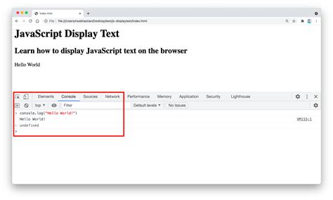 how to use js in browser