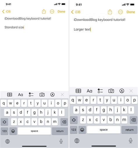 how to use keyboard on iphone 15