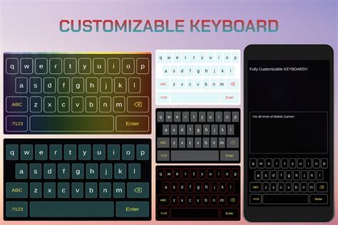how to use keyboard on mobile games