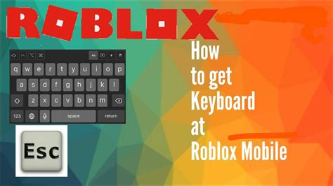 how to use keyboard on roblox mobile android