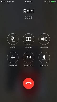 how to use keypad on iphone call