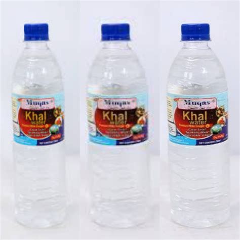how to use khal water for infection