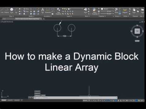 how to use linear array in autocad