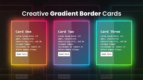 how to use linear gradient in border
