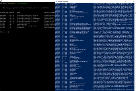 how to use linux commands in windows powershell