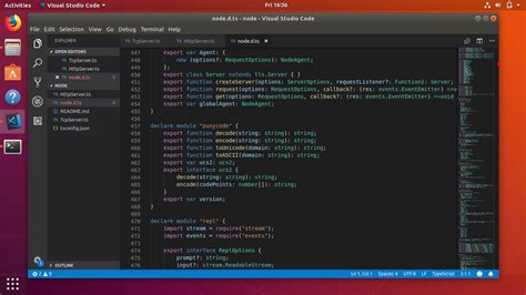 how to use linux terminal in visual studio code