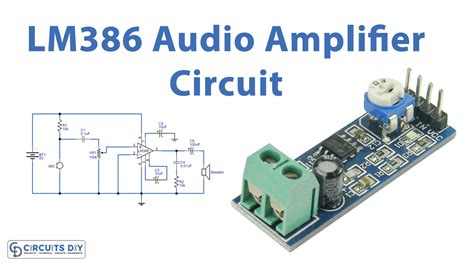 how to use lm386 audio amplifier module