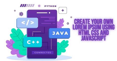 how to use lorem ipsum in html