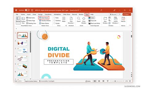 how to use master view in powerpoint