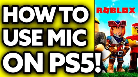 how to use microphone on roblox ps5