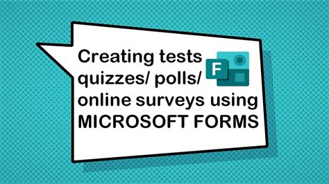 how to use microsoft forms for quizzes