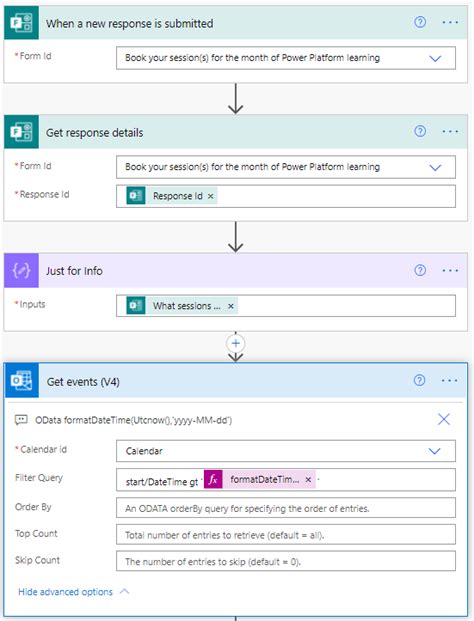 how to use microsoft forms for registration
