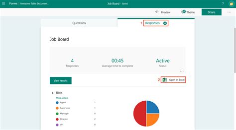 how to use microsoft forms to collect data