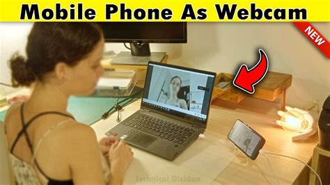 how to use mobile camera in pc