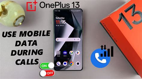 how to use mobile data during call oneplus