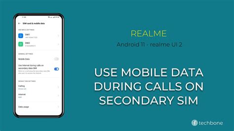 how to use mobile data during call realme