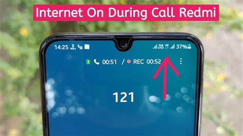 how to use mobile data during call redmi