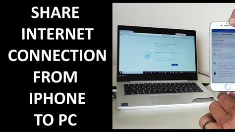 how to use mobile data on pc via usb iphone
