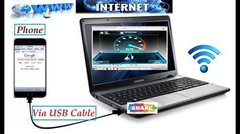 how to use mobile internet in pc via usb cable