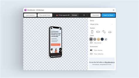 how to use mockup plugin in figma