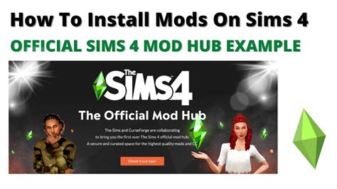 how to use mods from curseforge sims 4