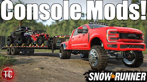how to use mods on snowrunner