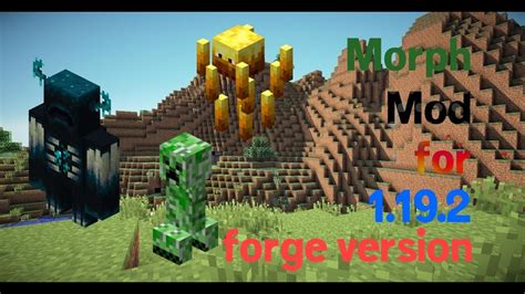 how to use morph mod in minecraft java