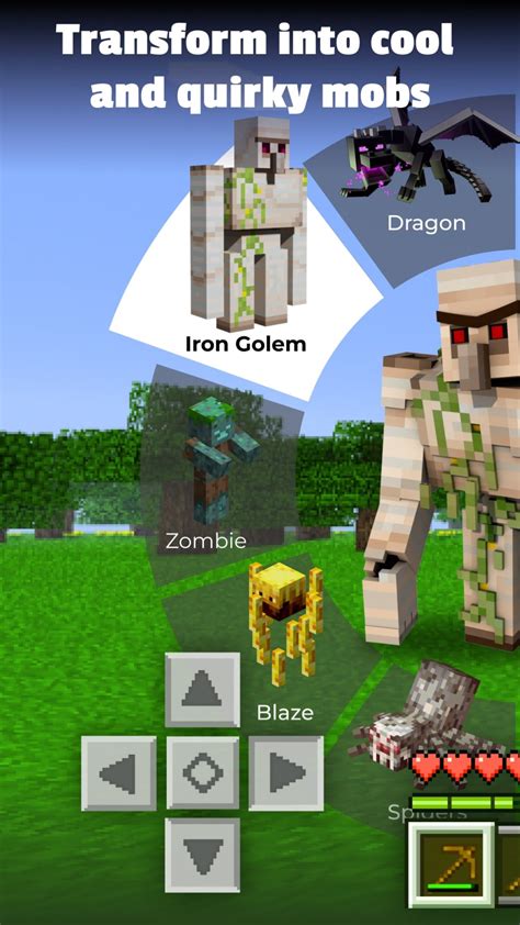 how to use morph mod in minecraft on phone